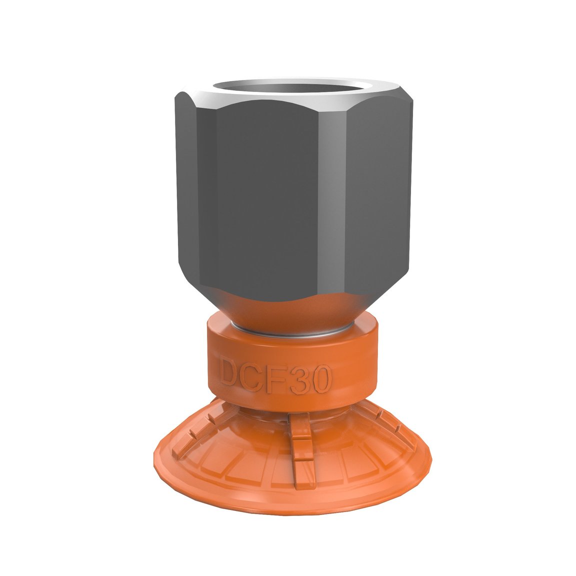 Suction cup DCF30P Polyurethane 60, G3/8" female 17mm - 1