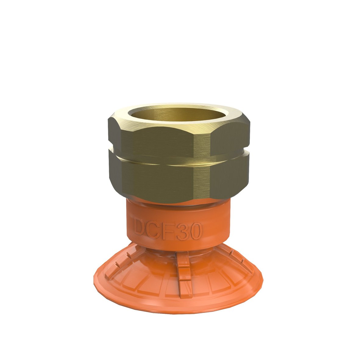 Suction cup DCF30P Polyurethane 60, 3/8" NPT female - 1