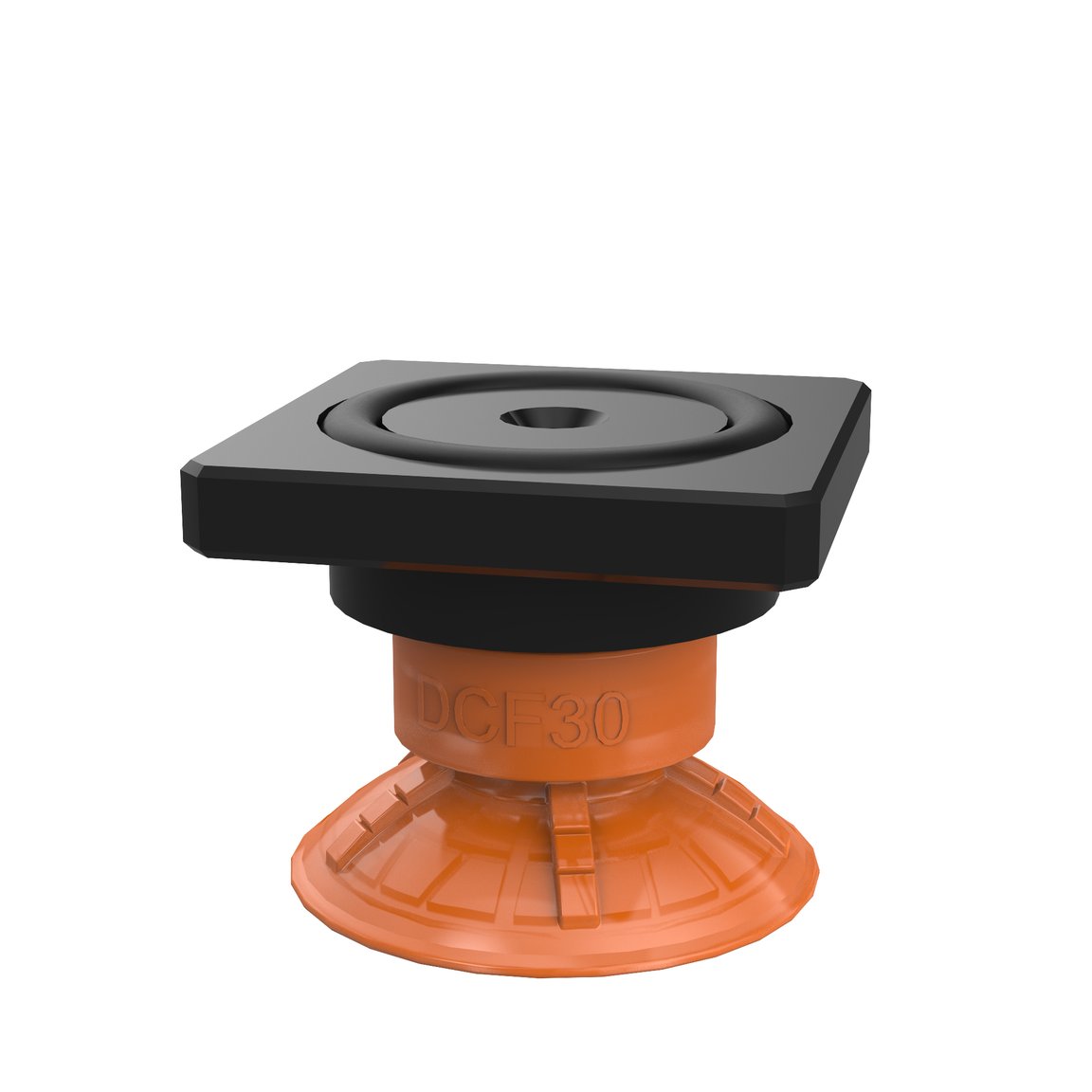 Suction cup DCF30P Polyurethane 60, T-slot - 1