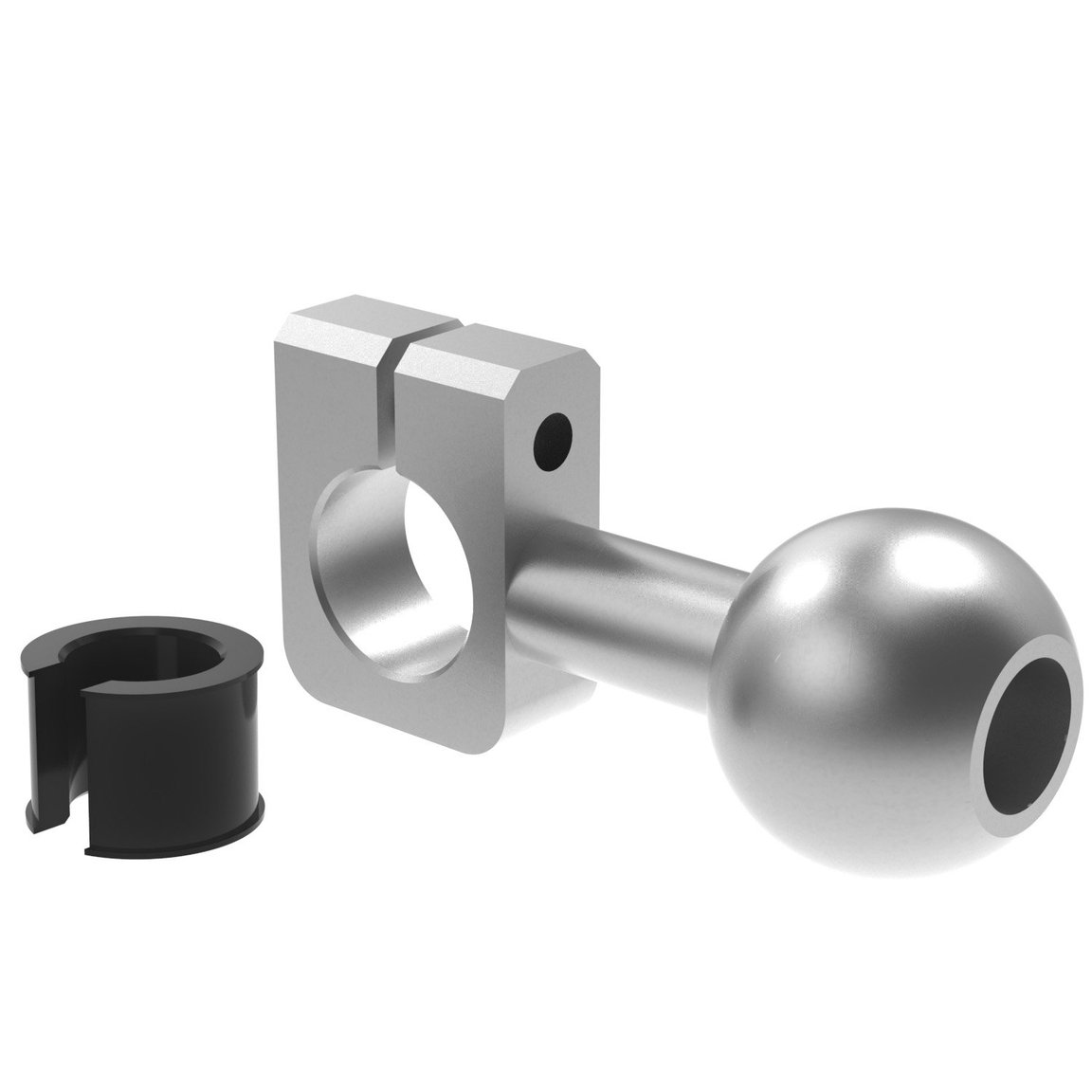 Sensor holder Ø12/Ø18 mm with ball joint 28.6 mm - 1