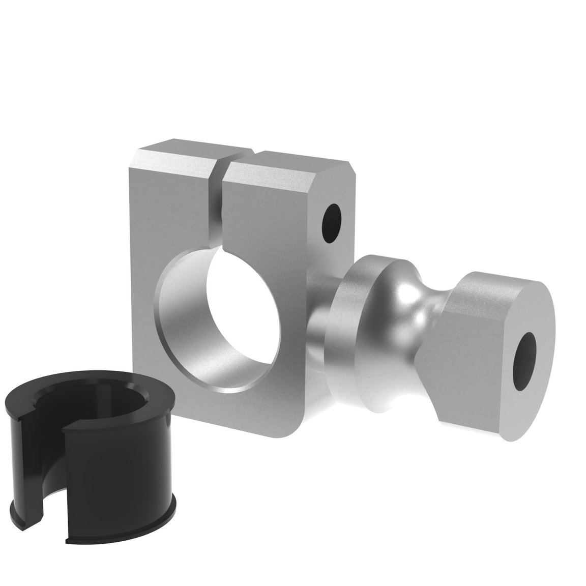 Sensor holder Ø12/Ø18mm with lock pin 19 mm - 1