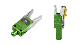 Sprue/part grippers