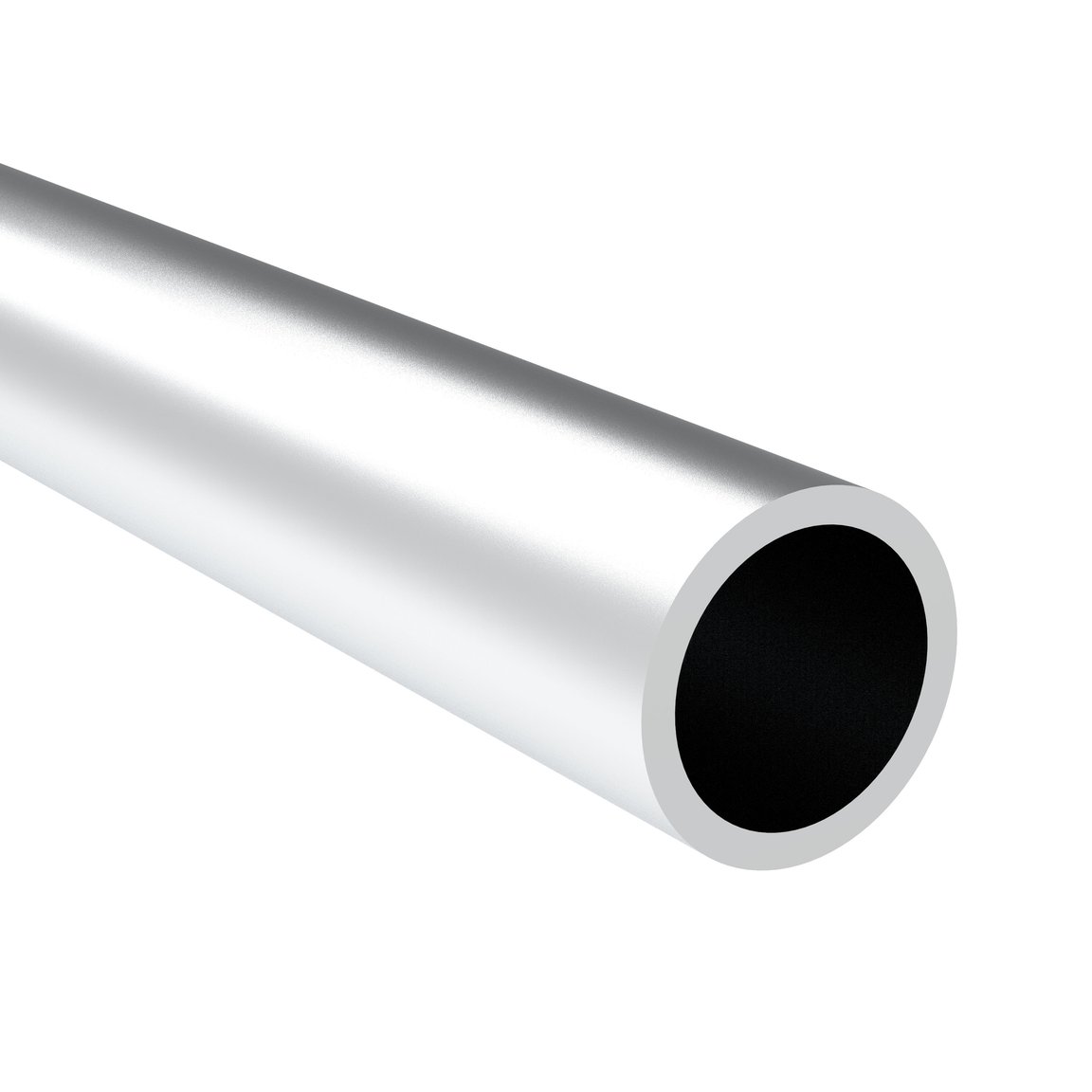 AR40 x 4 Round aluminum profile - 1