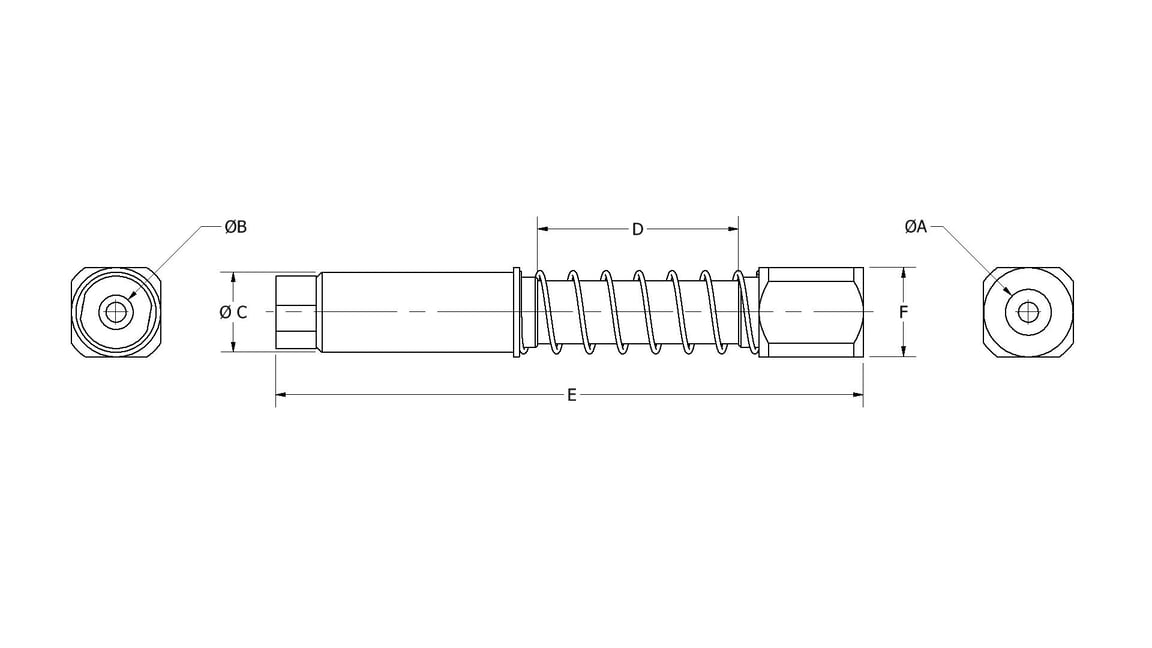 GEP 20-M-20 Greifarm gefedert - 2