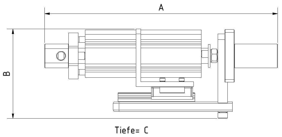 BVAE32-DHG3020-25 Movable vacuum unit with double stroke guided - 2