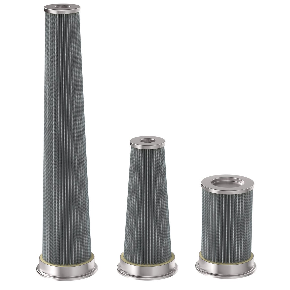 Filtros plegados