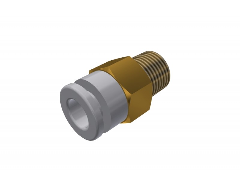 H06-01S Male Connector - 1