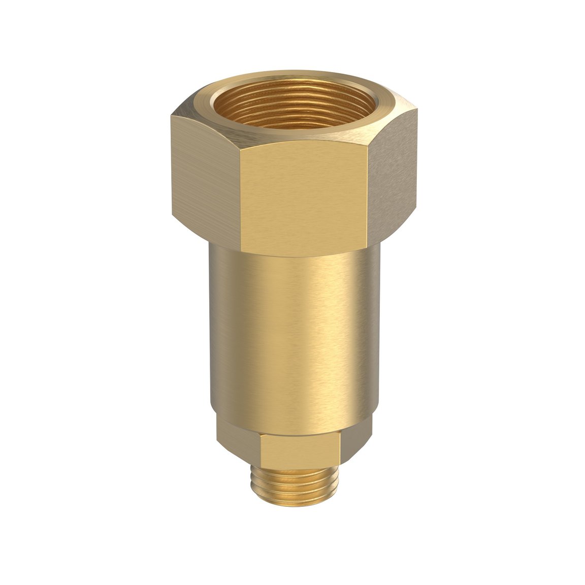 Reducer in. G3/4" - G1/4" out. Brass - 1