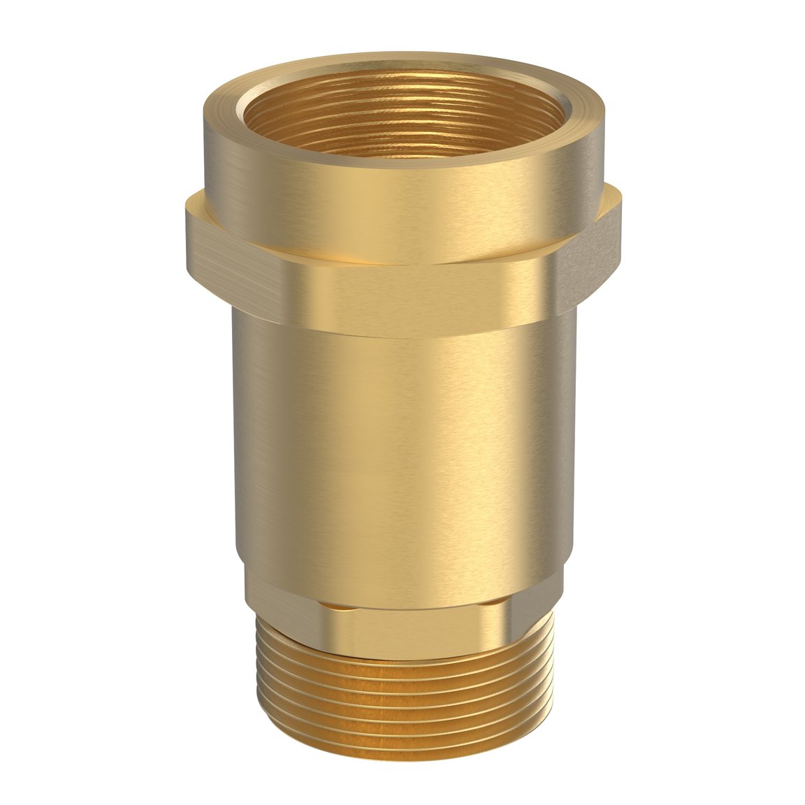 Reducer in. G1 1/2" - G1 1/4" out. Brass - 1