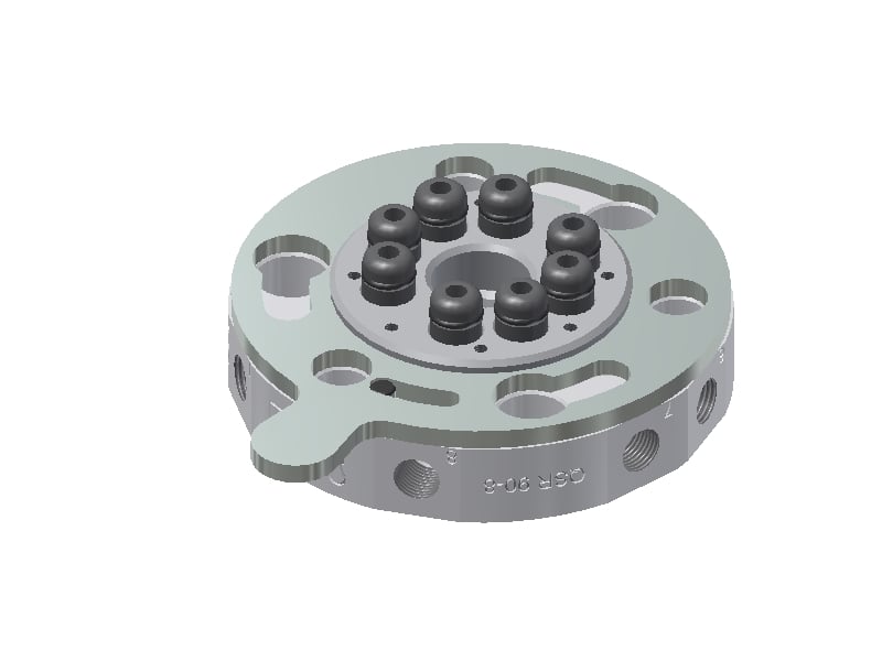 QSR 90-8 Cambio rapido manuale - lato robot - 1