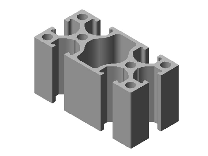X-50/25 Aluminiumprofil (2 m) - 1