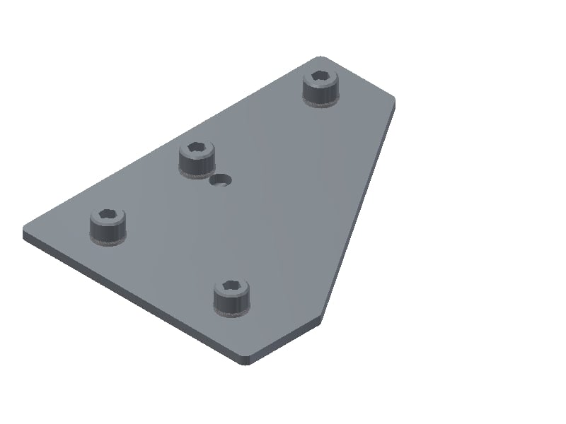 EVB 25 X Plaque d’assemblage d'angle - 1