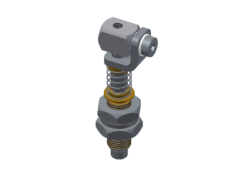 GGS 10-M-10 Spring Loaded Non-Rotational Gripper Arm - 1