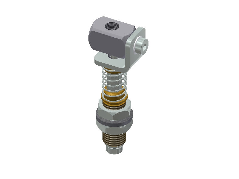 GGS 14-M-40 Spring Loaded Non-Rotational Gripper Arm - 1
