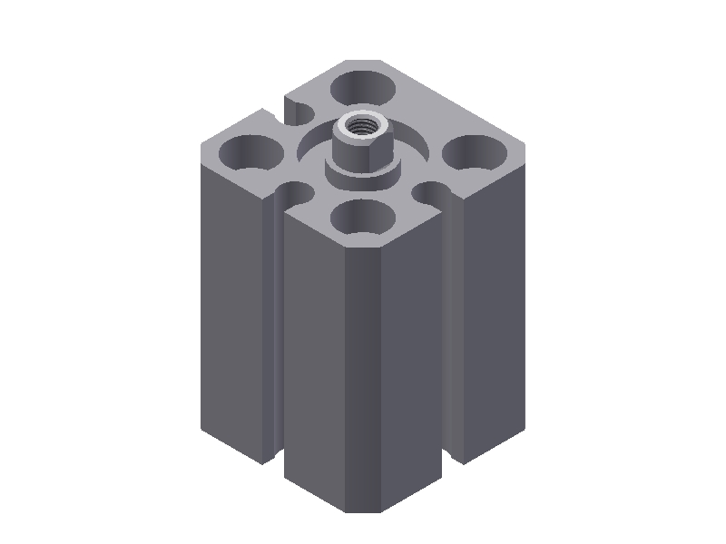 KHZ 12-10-D-A Short Stroke Cylinder - 1