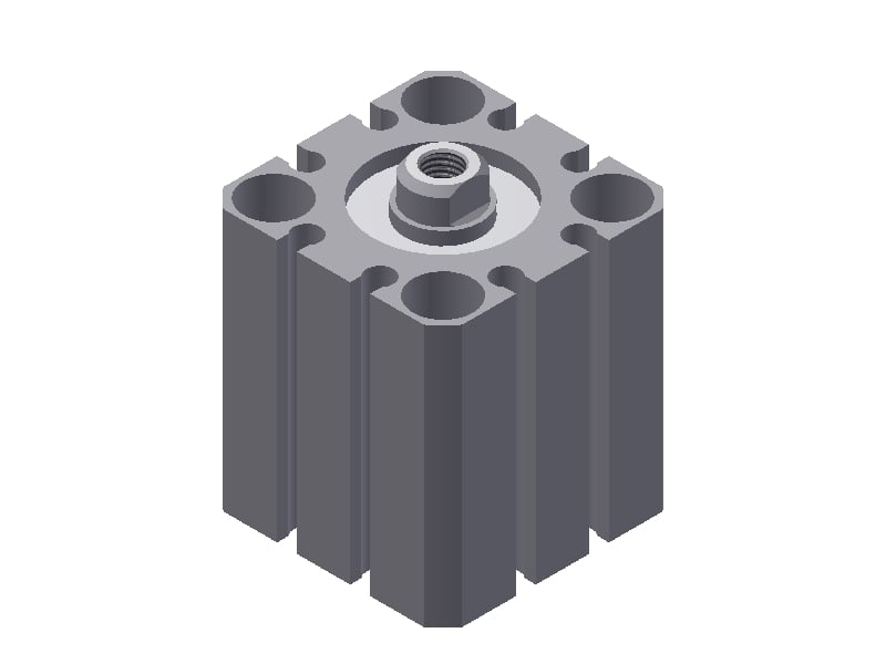 KHZ 20-10-D-A Short Stroke Cylinder - 1