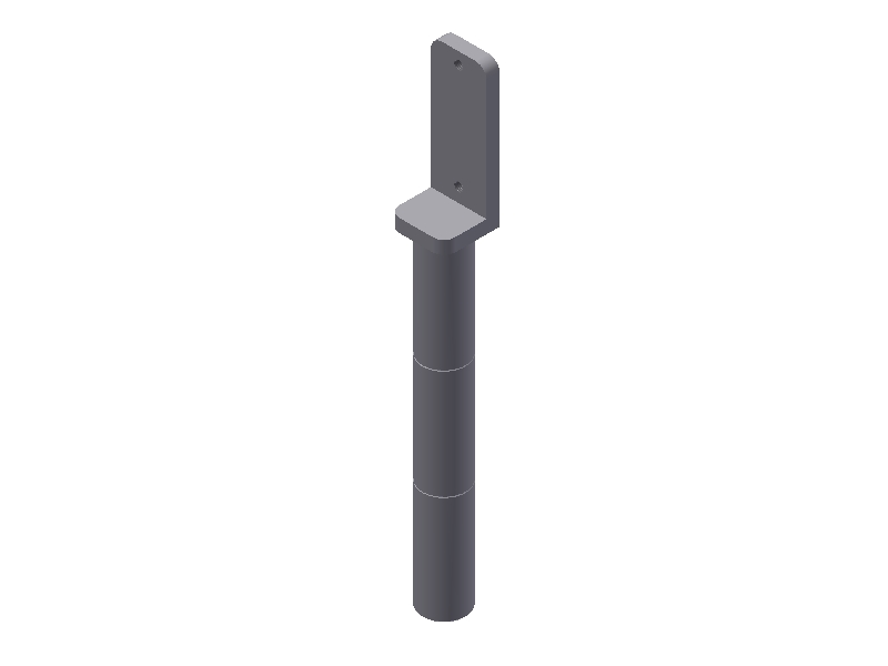 GAZ Cylinder mounting arms