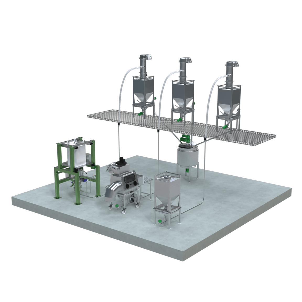 Vacuum conveying solutions for battery industry