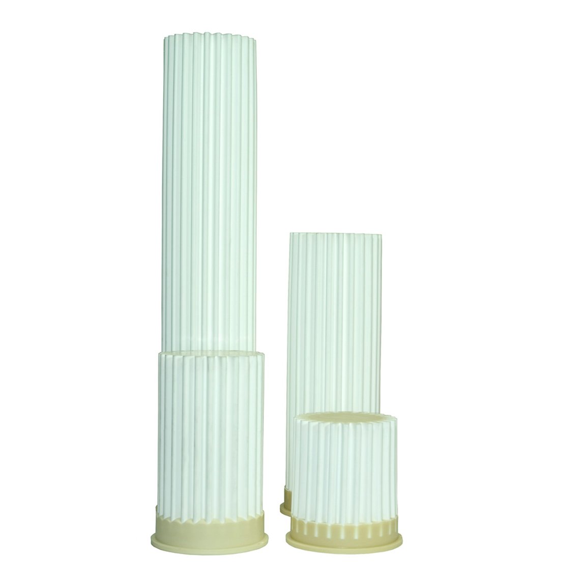 Pleated rod/white filter