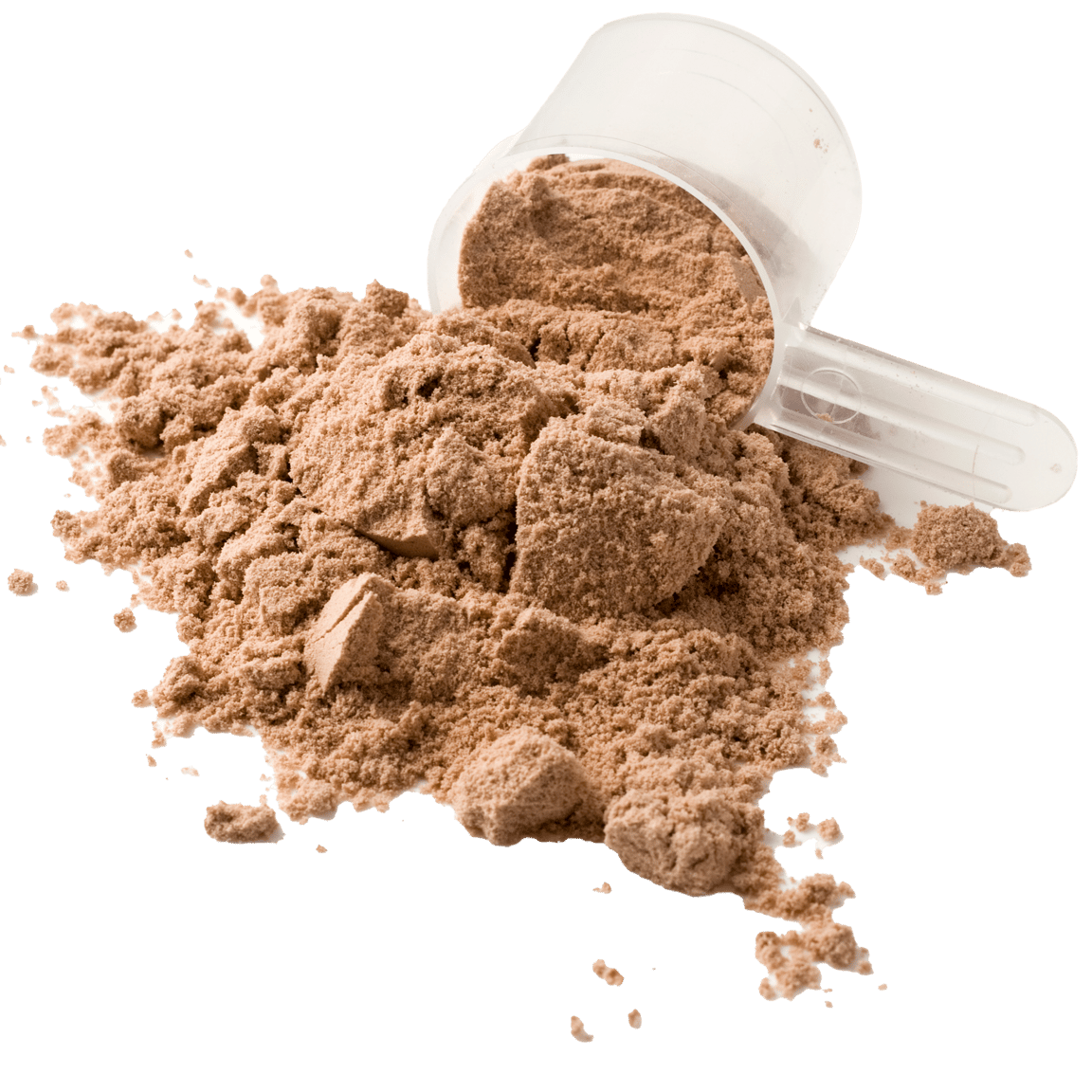 pile of protein or powdered functional food powder