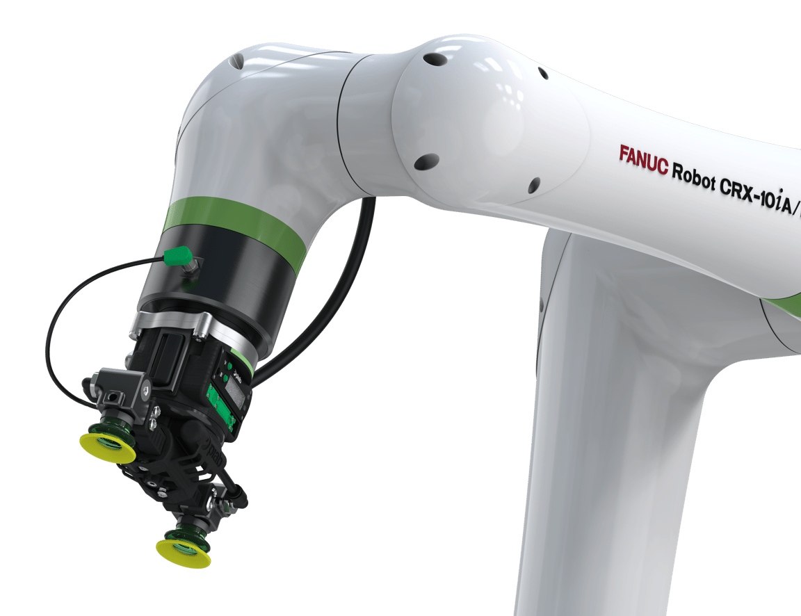 Image showing piCOBOT® and FANUC CRX