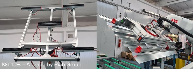Kenos KVG grippers to improve productivity in metal sheet handling