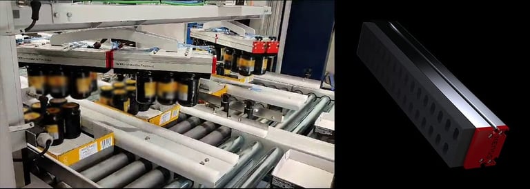 Planos aspirantes Kenos manipulando botes de aceitunas