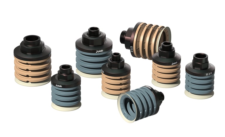 Piab introduces BLFF – a new structural concept for high‑flow suction cups