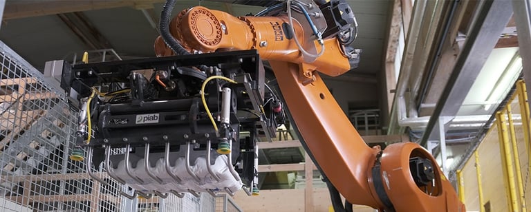 Tre nuovi gripper di presa dedicati ai sacchi idonei per l’uso con robot