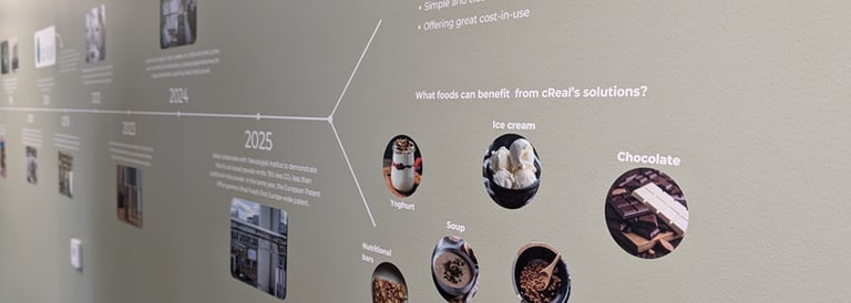 Enabling a continuous, climate‑smart dry powder process at cReal