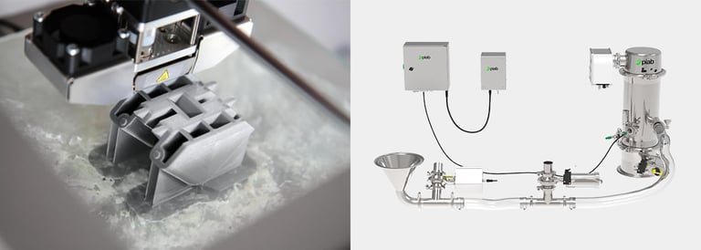 Sicheres Pulverhandling für die additive Fertigung