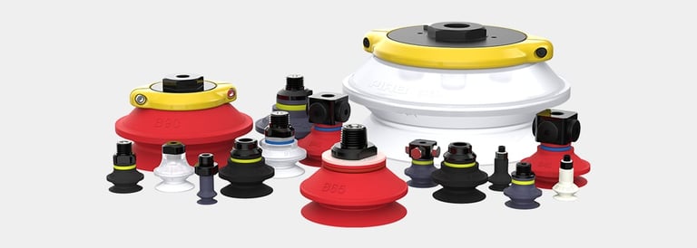 파이아브(Piab)는 벨로즈 타입 진공패드 라인에 새로운 65 mm 사이즈를 추가합니다