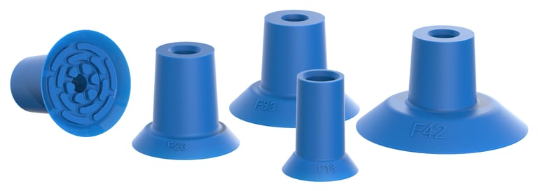 ハンドメイドノブ　TPU樹脂製タイプBM　スカイブルー　2個1セット Suction Cup F - Bag Opening family