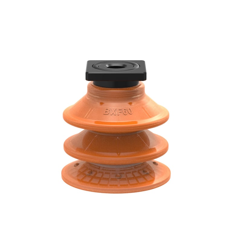 Suction cup BXF60P Polyurethane 60, T-slot with mesh filter