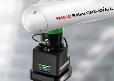 O piCOBOT® Electric agora está disponível com integração perfeita ao FANUC CRX  