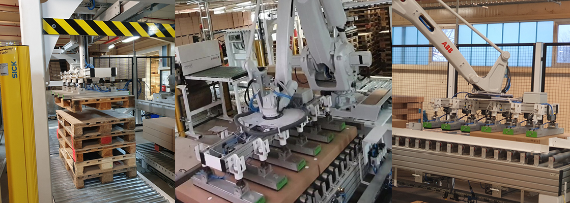 With Piab’s area gripper, the handling of furniture parts is child's play