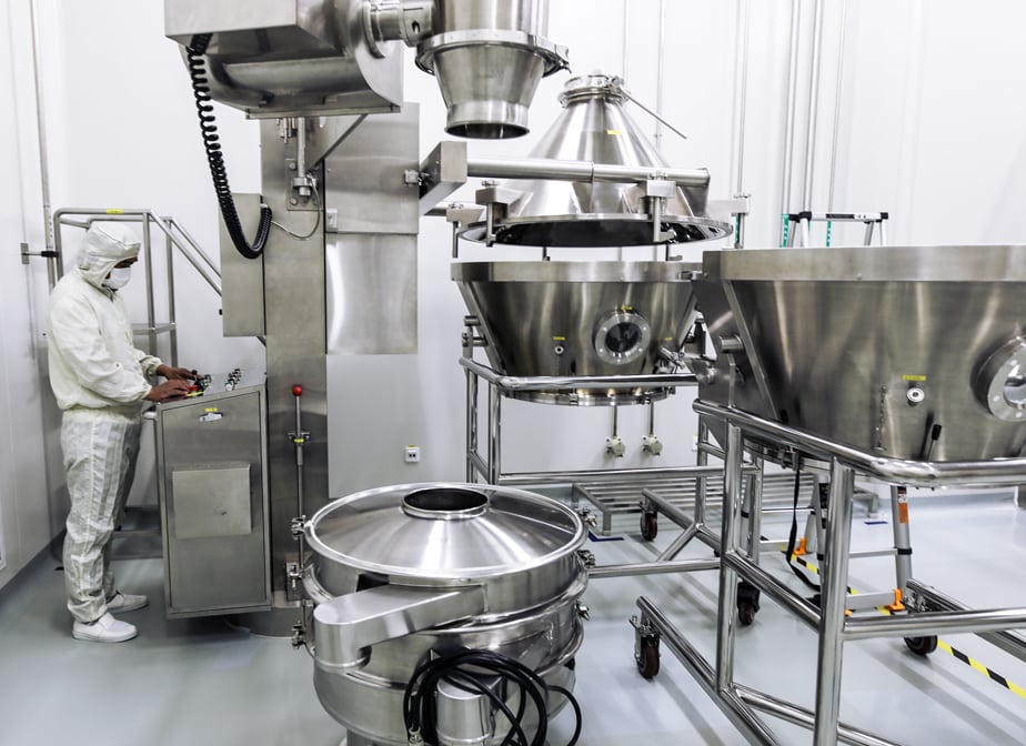 Feeding material to and from sieving unit - piab.com