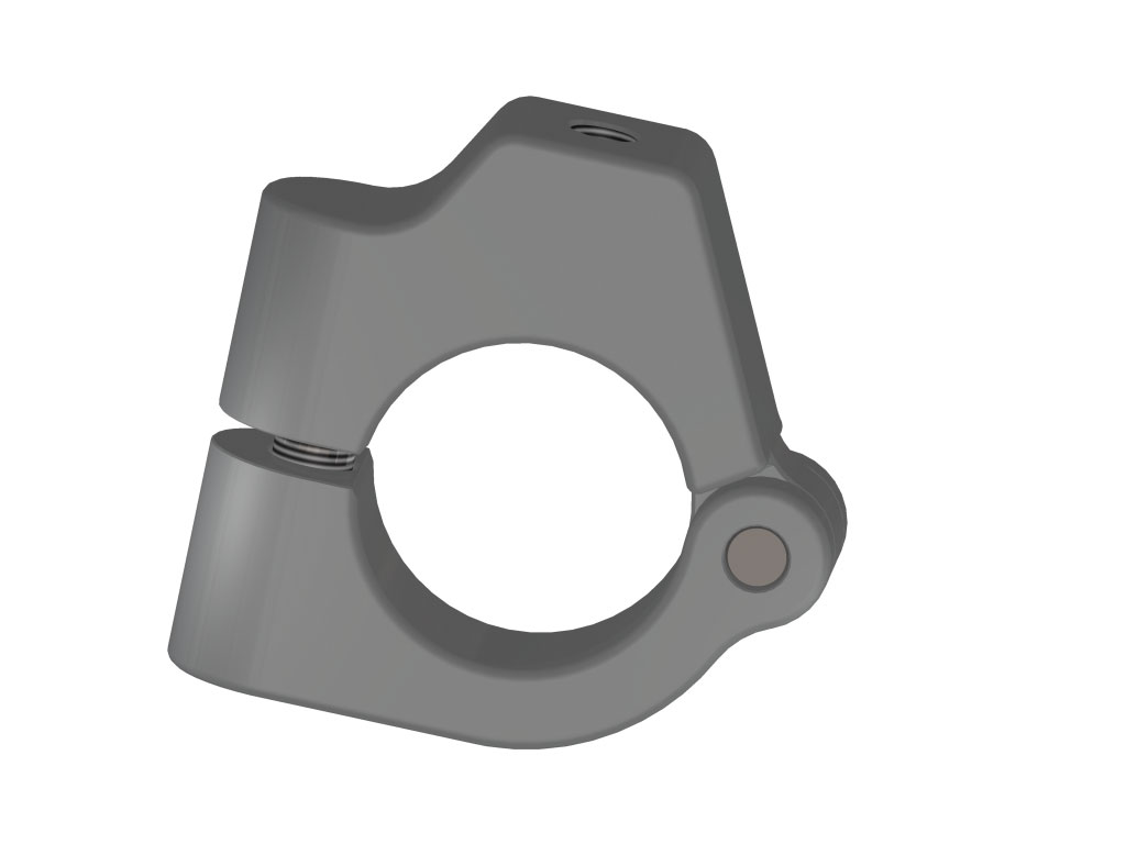 KSK25-40-Ö-M10 Clamp foldable Ø40, with eyelet thread