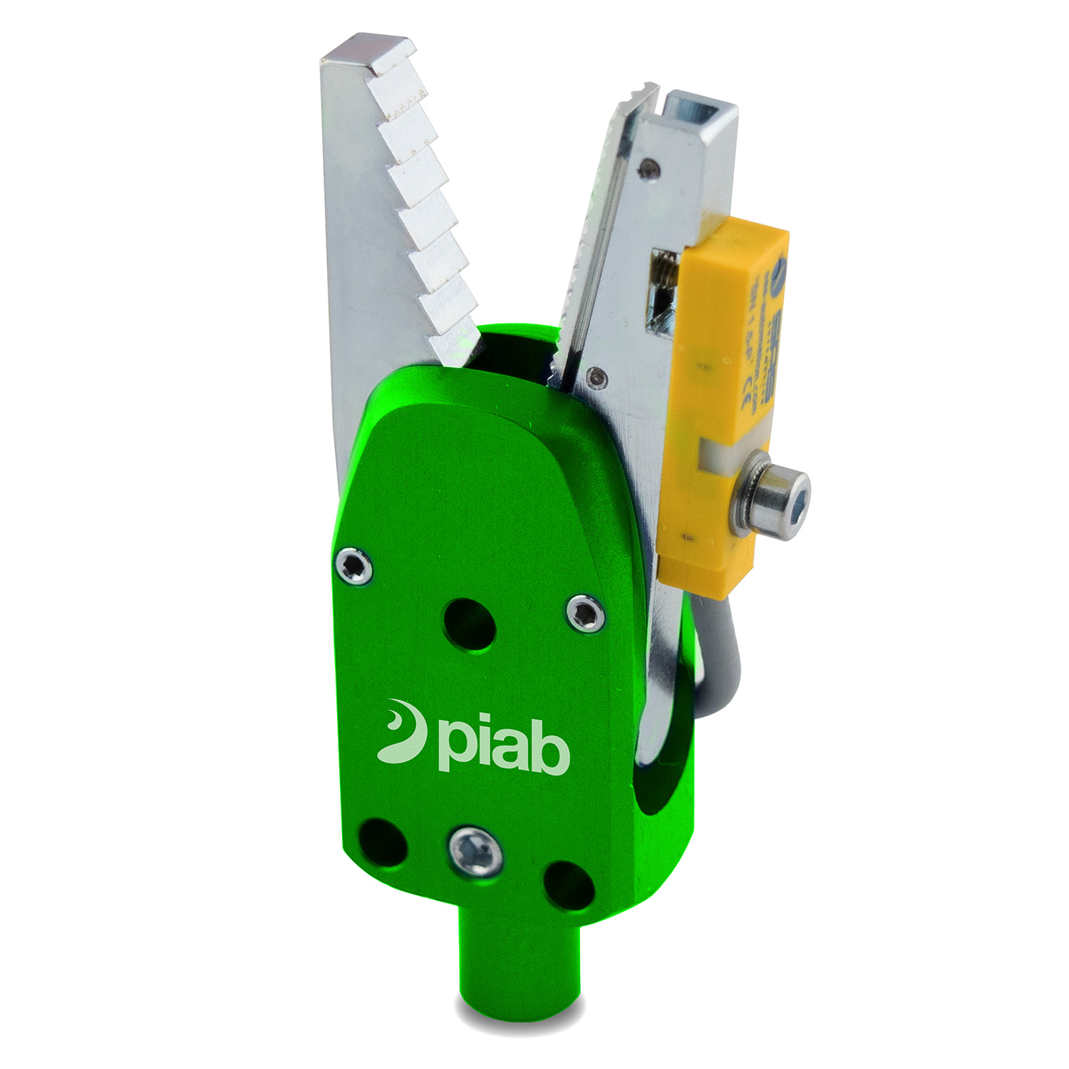 GRZ 10-12 C-P8 Sprue/Part Plier with knurled jaws and PNP sensor with plug