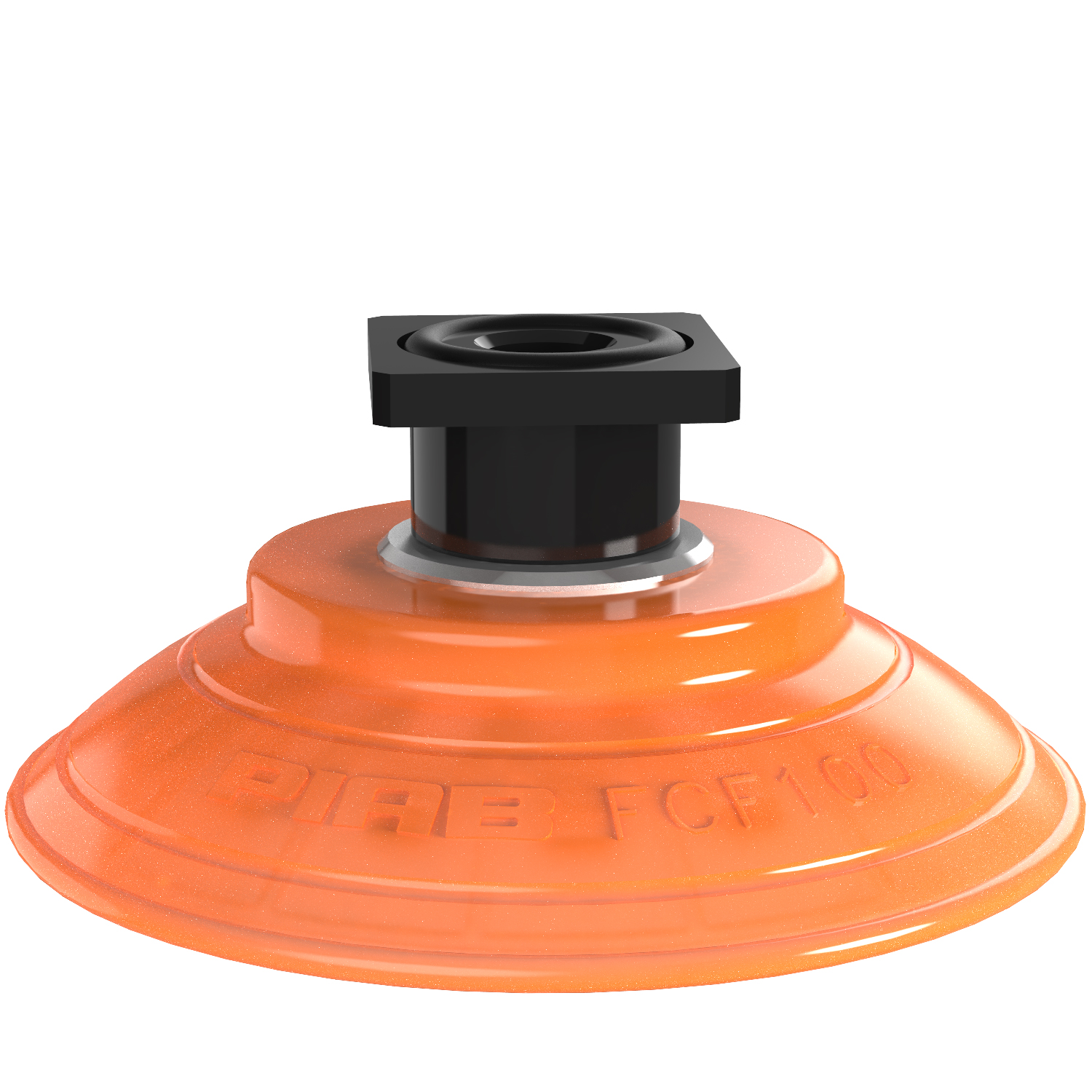Suction cup FCF100P Polyurethane 55/60, T-slot, with mesh filter - 1
