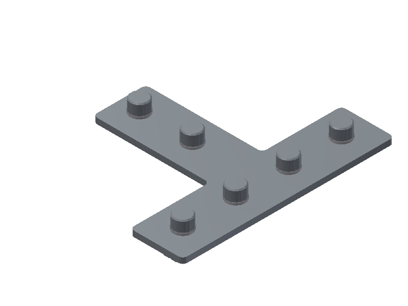 EVT 100/80 D T Connector Plate - 1