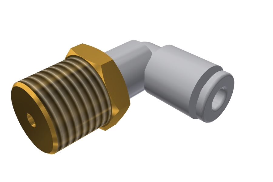 L04-02S-10 Male Elbow