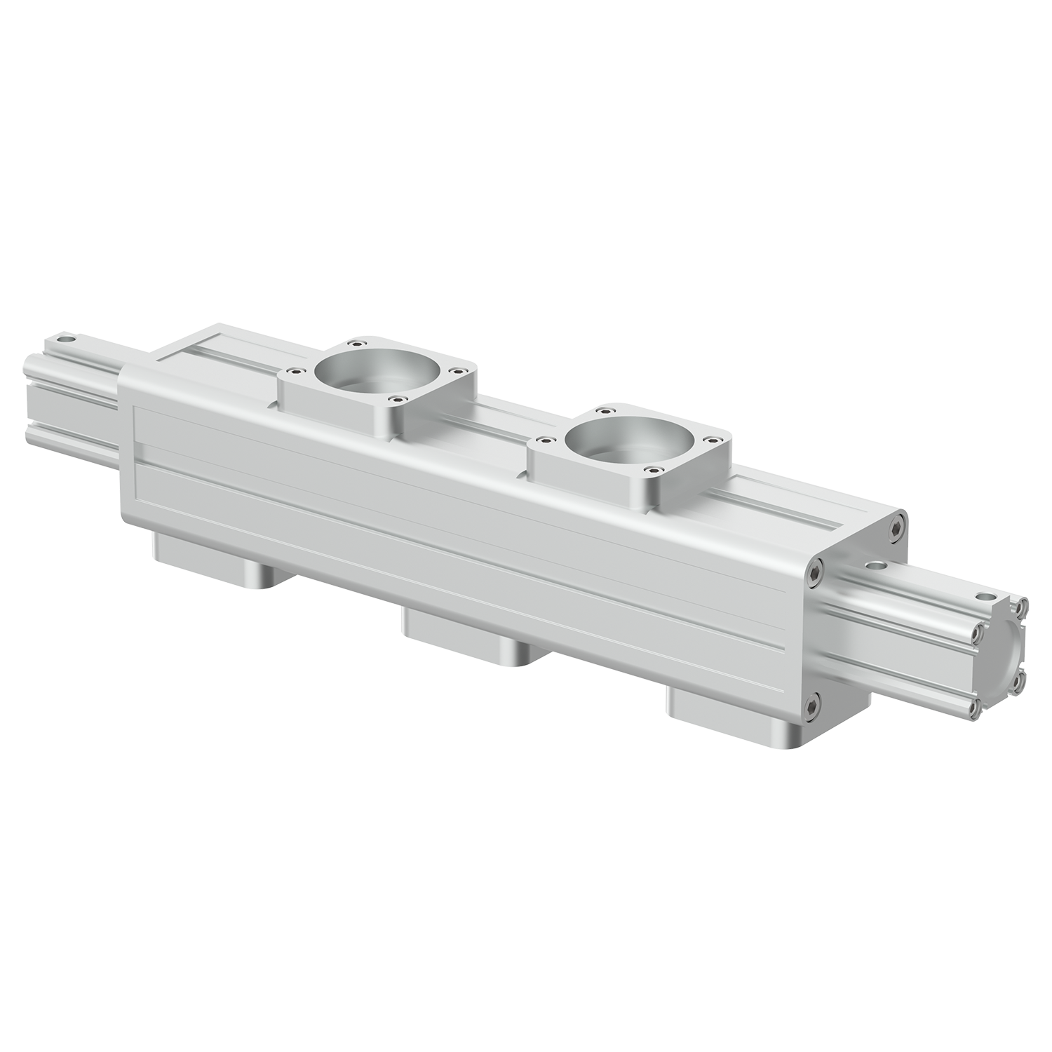 Reverse valve for blowers and Large area grippers, 5 connections, G 2"