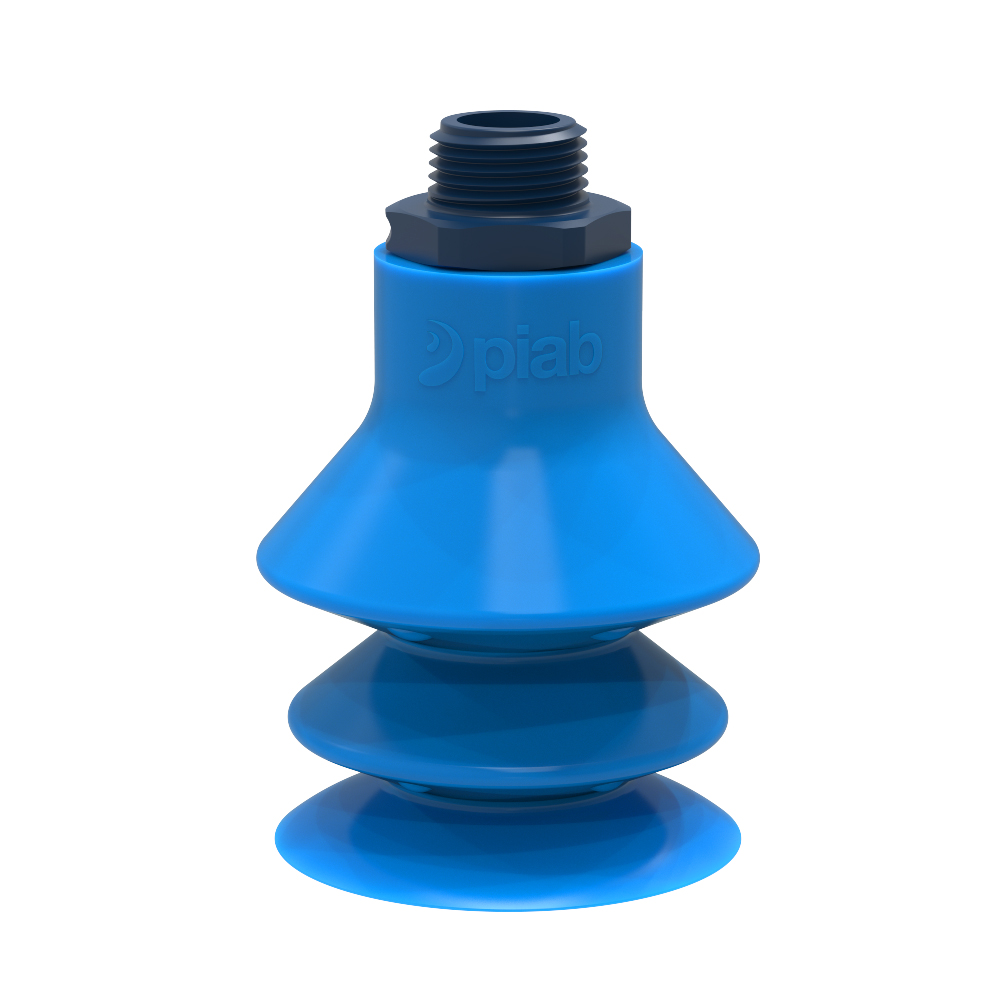 Suction cup F-BX50 Silicone 3/8" NPT male composite, detectable, FCM - 1