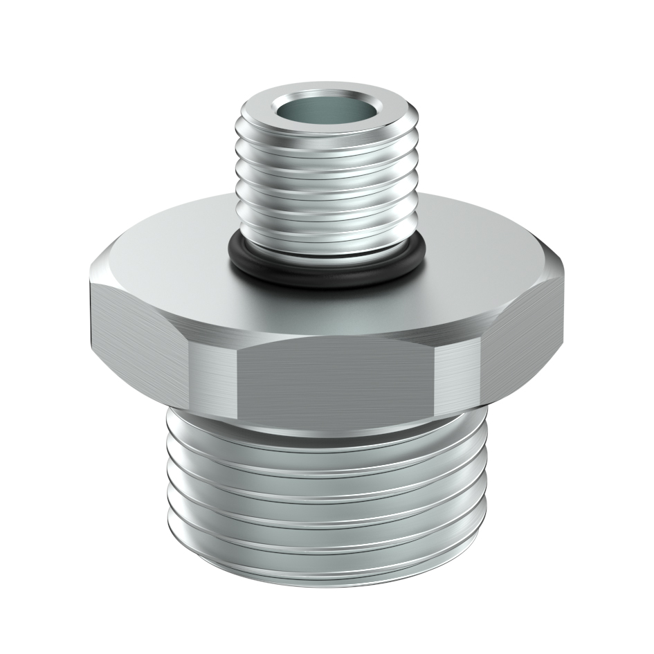 Adaptor fitting G1/8" male - G3/8" male