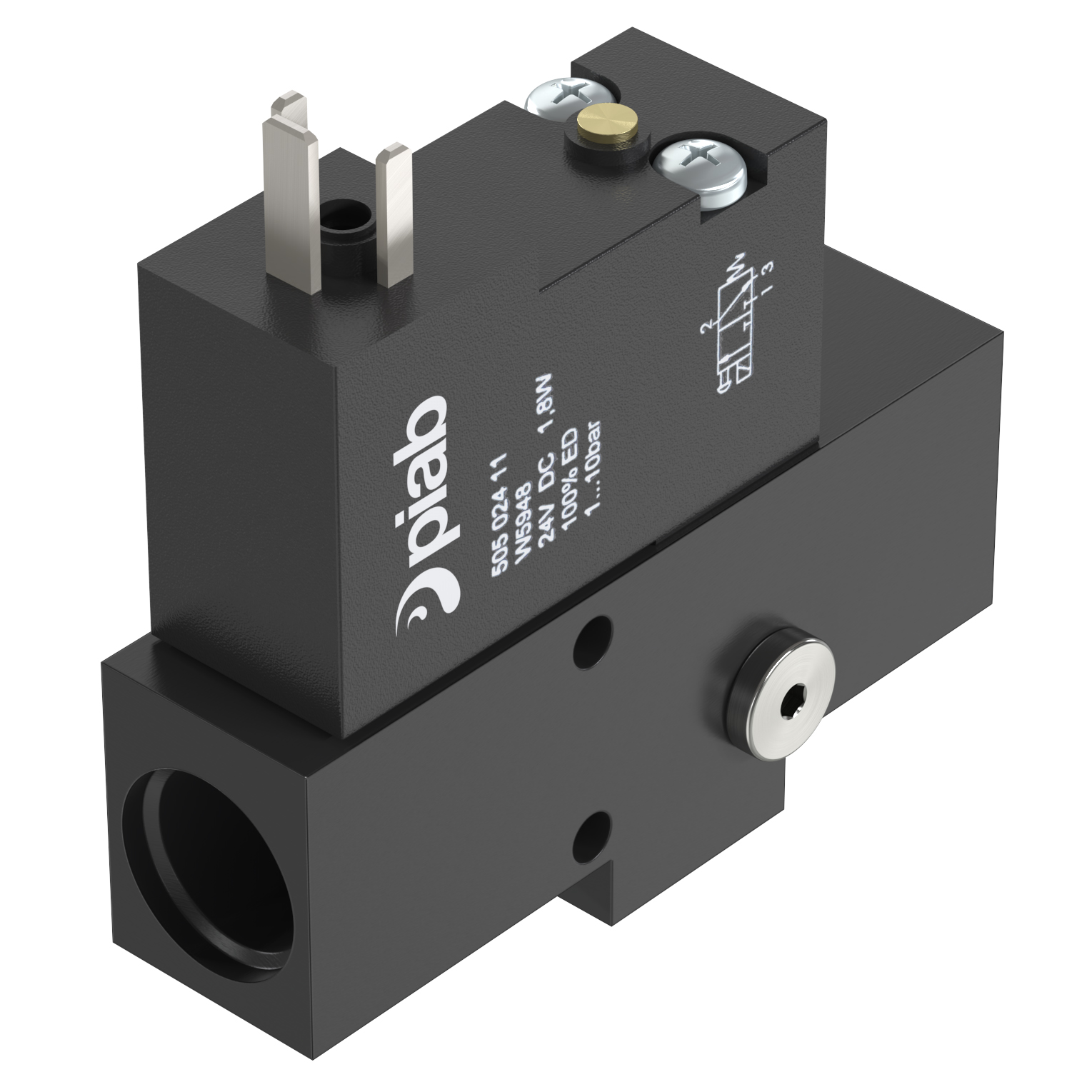 Booster Release Ejector 060, 1,2 mm nozzle, EN17301-803 (formerly DIN 43650) - 1