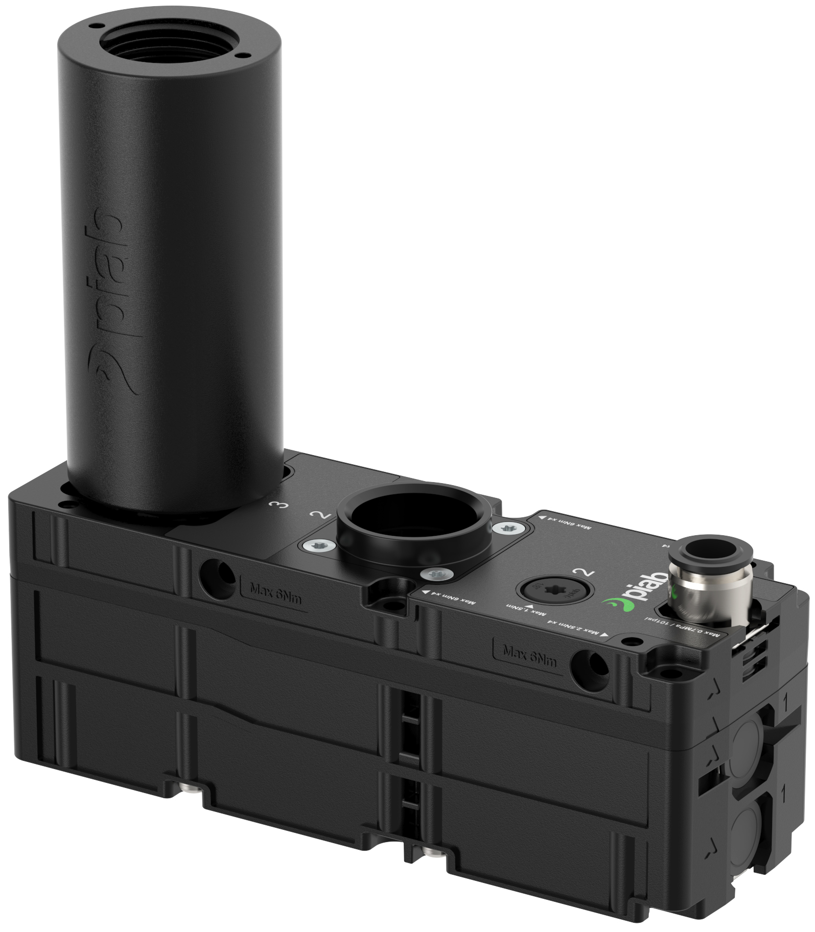 Vakuum-Ejektor VG 18 – Bis 10 L/min, Max. 80% Vakuum – Made In Germany