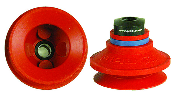 Suction cup B50 Silicone, 1/8" NPSF female - 2