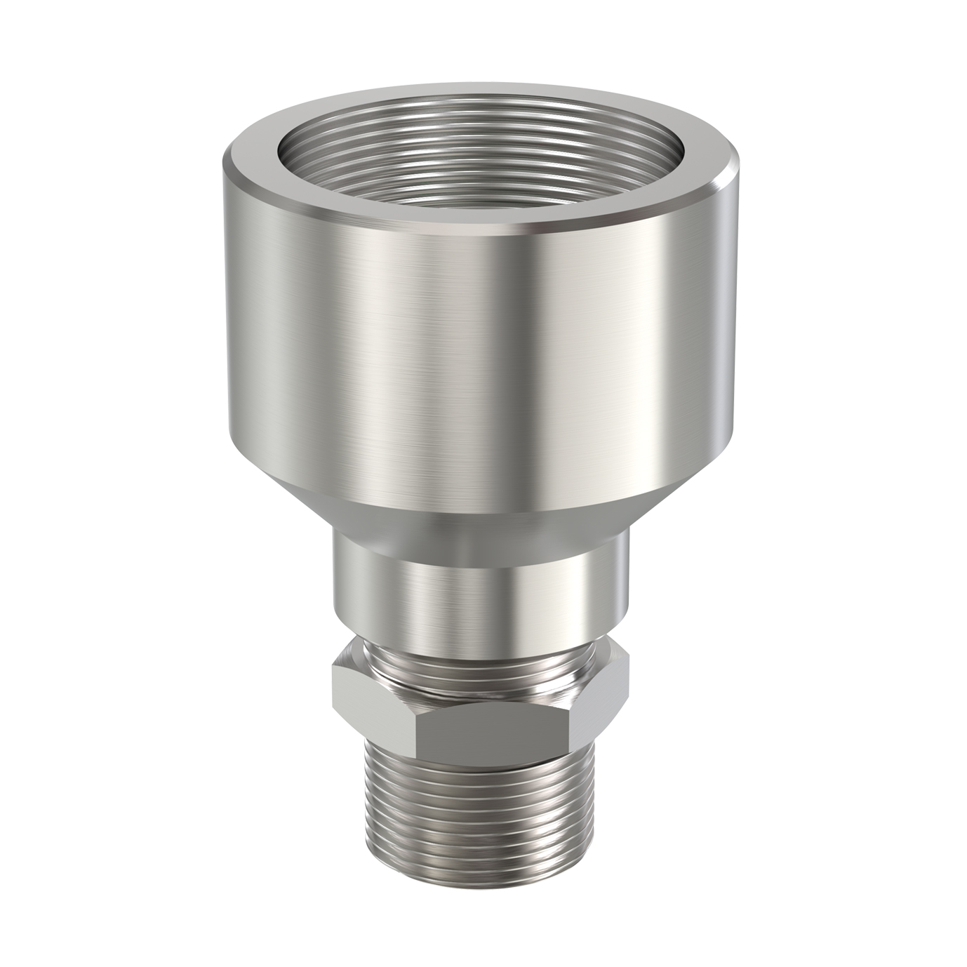 Reducerare in. 1 1/2"- 3/4" ut. SS