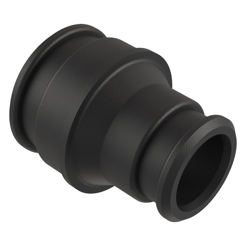 Pipe fitting straight reducer 75x50 NBR FCM